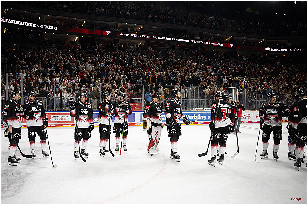 PENNY DEL 1; Kölner Haie - Adler Mannheim; Köln, 25.11.2025