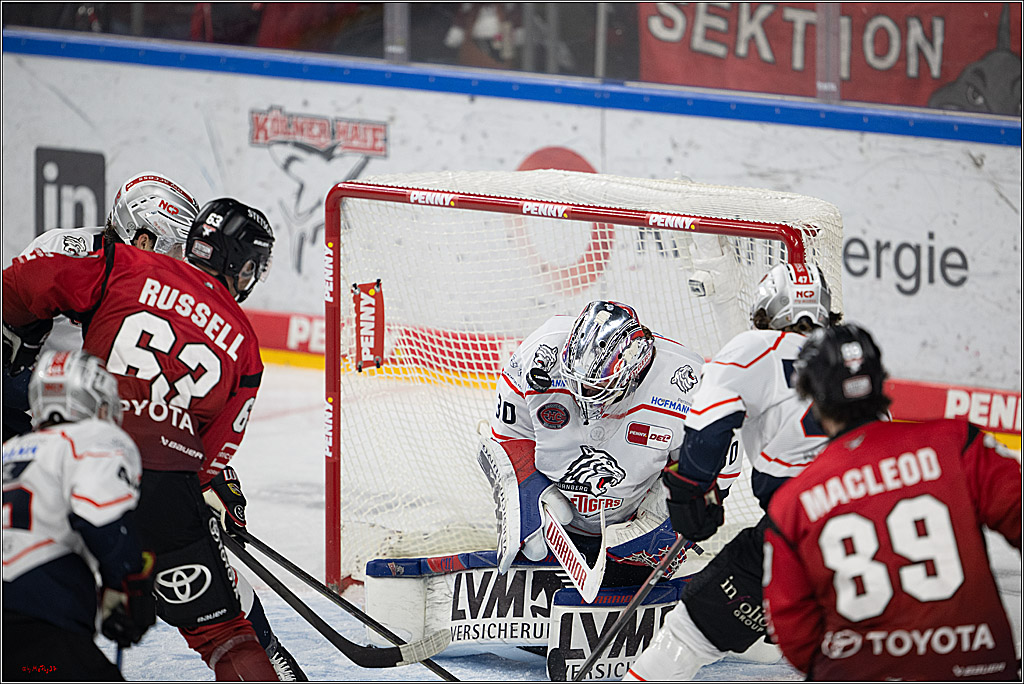 PENNY DEL 1; Kölner Haie - Nürnberg Ice Tigers; Köln, 05.12.2025