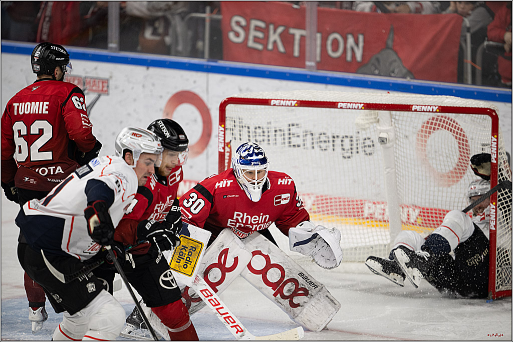PENNY DEL 1; Kölner Haie - Nürnberg Ice Tigers; Köln, 05.12.2025
