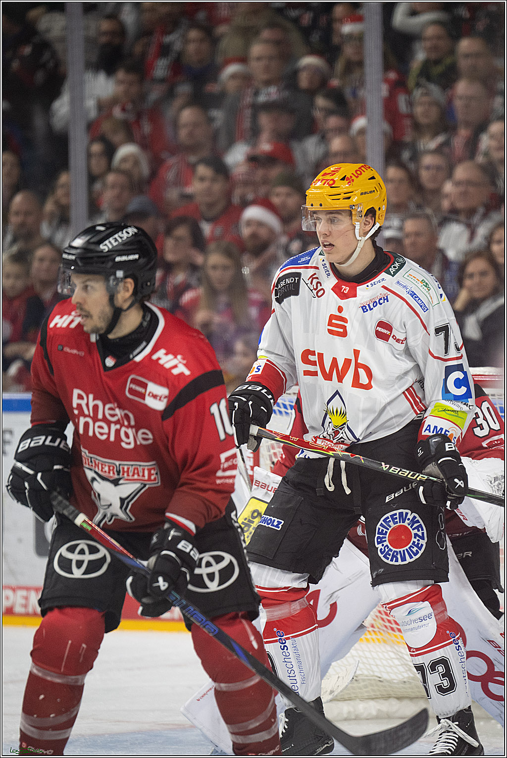 DEL: Kölner Haie - Fischtown Pinguins Bremerhaven; Köln, 26.12.2025