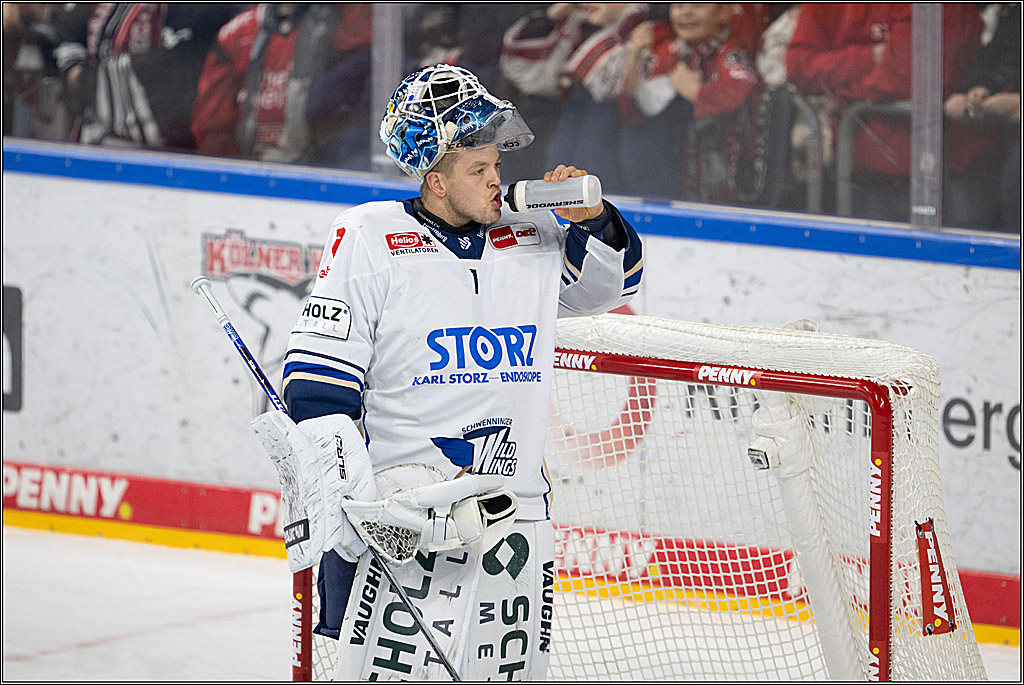 PENNY DEL: Kölner Haie - Schwenninger Wild Wings; Köln, 28.12.2025