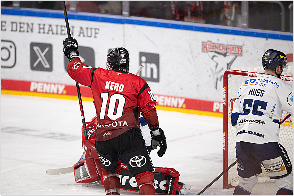 PENNY DEL 1; Kölner Haie - Iserlohn Roosters; Köln, 18.01.2026