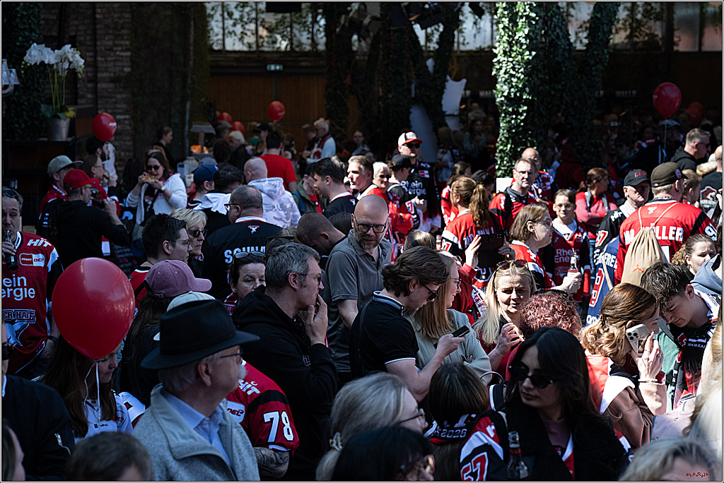 Saisonabschlussfeier der Kölner Haie 2025/2026; Köln, 26.04.2026