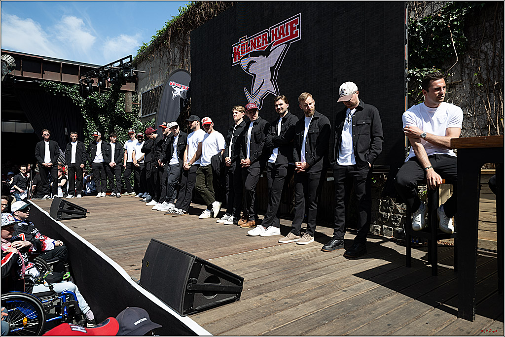 Saisonabschlussfeier der Kölner Haie 2025/2026; Köln, 26.04.2026