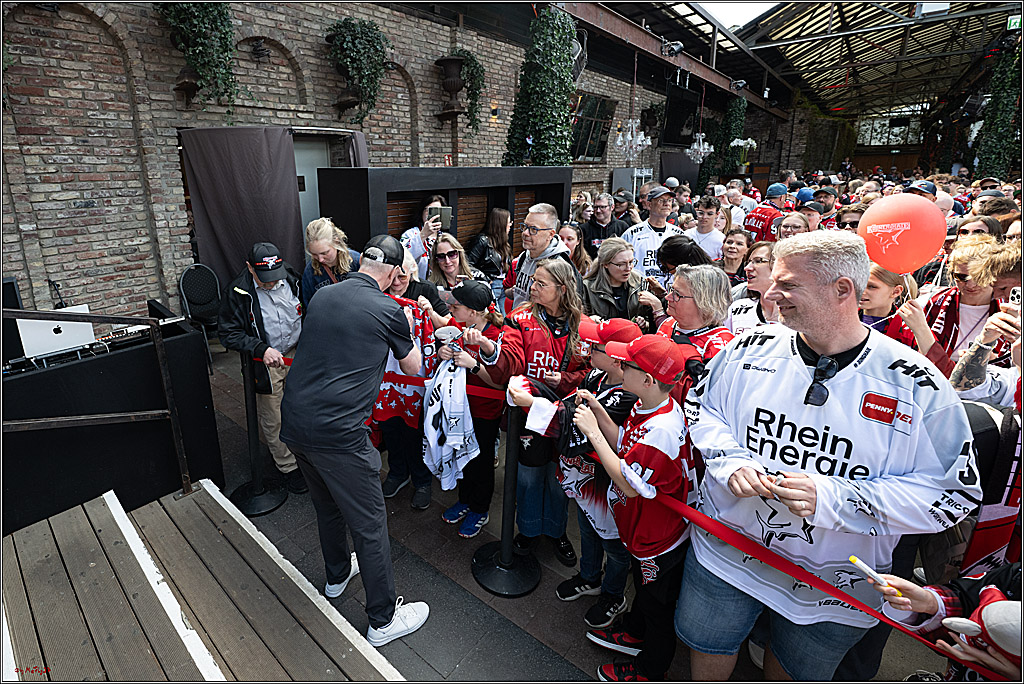 Saisonabschlussfeier der Kölner Haie 2025/2026; Köln, 26.04.2026