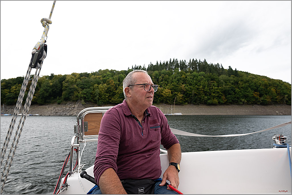 Segeln mit Skipper auf dem Rursee zum 85. von Vatern; Eschauel, 04.09.2025