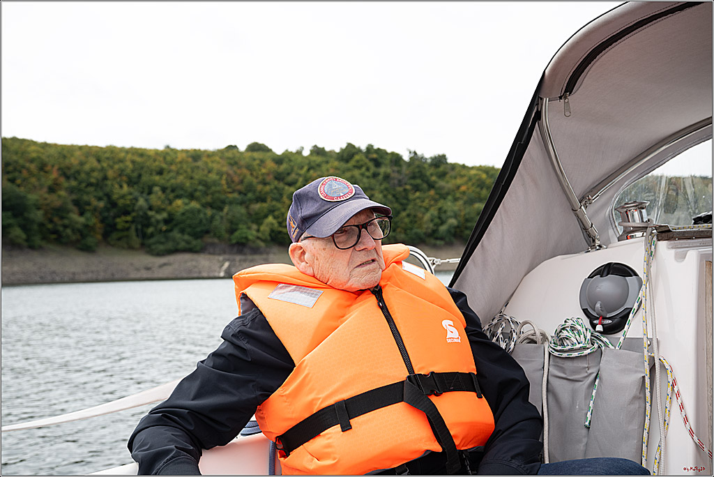 Segeln mit Skipper auf dem Rursee zum 85. von Vatern; Eschauel, 04.09.2025