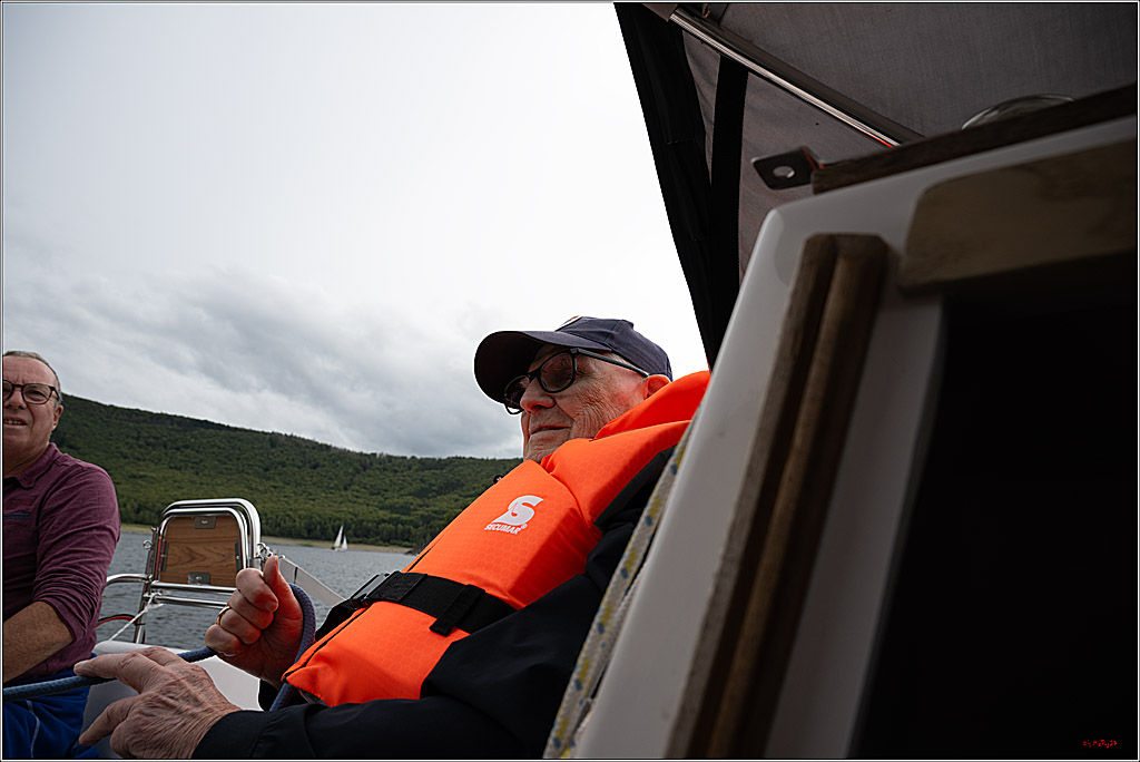 Segeln mit Skipper auf dem Rursee zum 85. von Vatern; Eschauel, 04.09.2025