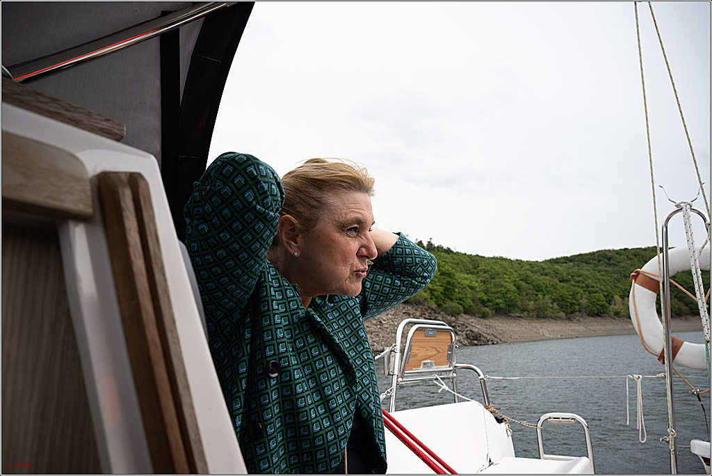 Segeln mit Skipper auf dem Rursee zum 85. von Vatern; Eschauel, 04.09.2025