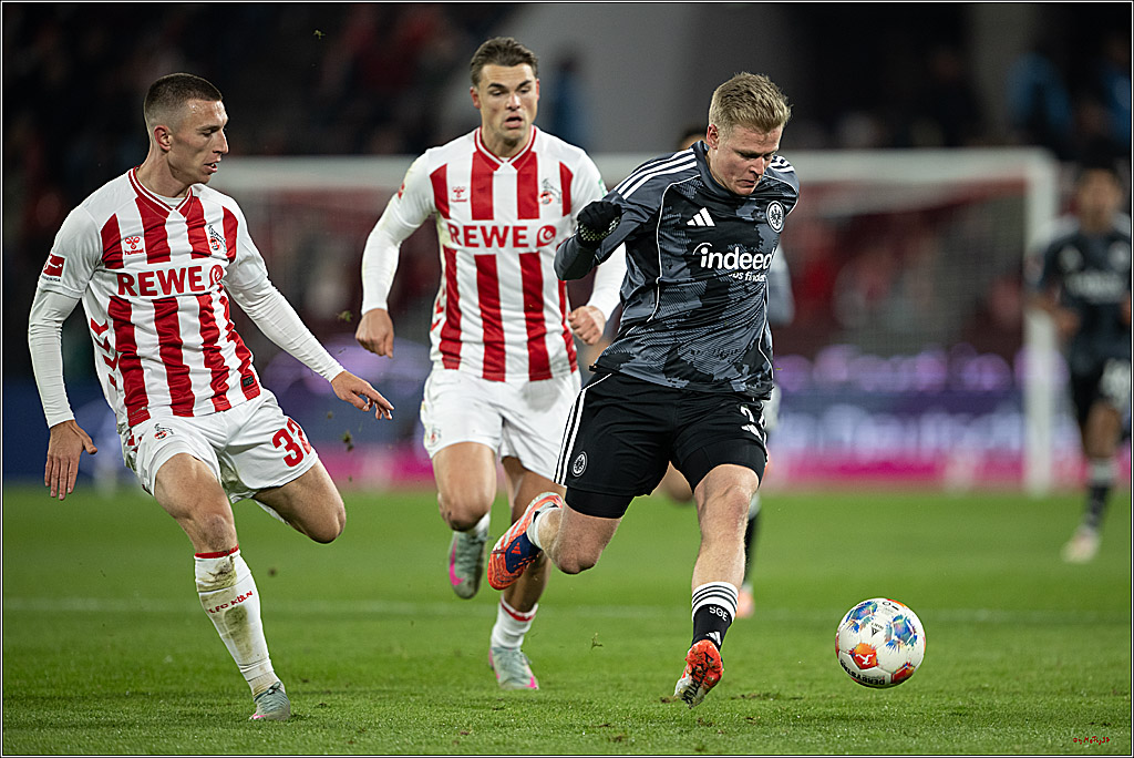 1. Fussball Bundesliga, 1.FC Köln - Eintracht Frankfurt, 22.11.2025