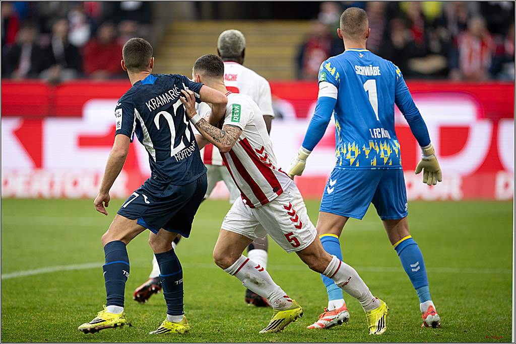 1. Fussball Bundesliga, 1.FC Köln - TSG 1899 Hoffenheim, 21.02.2026