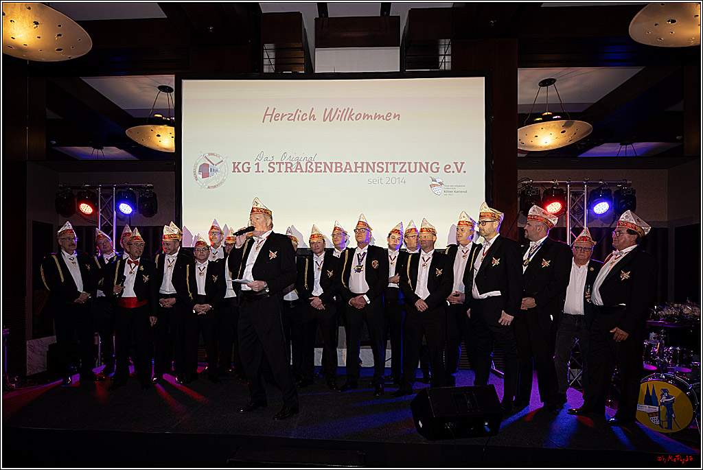 1. Straßenbahnsitzung Hofburg; Koeln, 21.01.2023