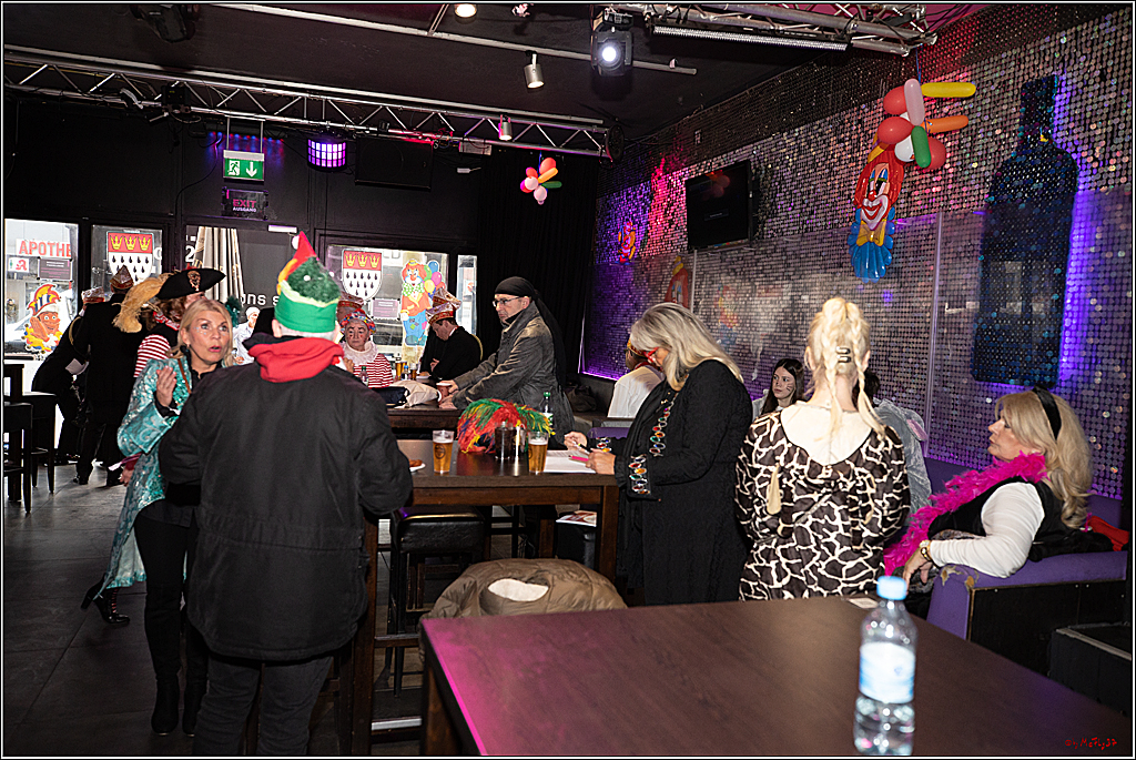 1.Stassenbahnsitzung Rosenmontagszug 2023 - Club Einundfünfzig; Koeln, 20.02.2023