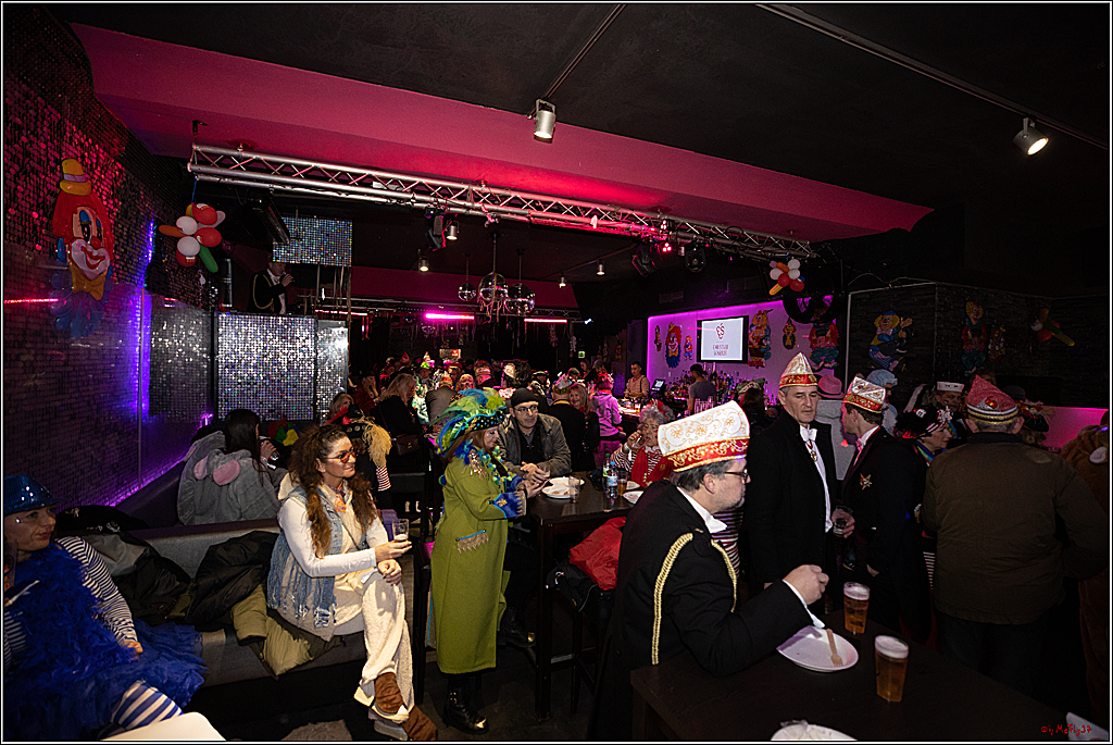 1.Stassenbahnsitzung Rosenmontagszug 2023 - Club Einundfünfzig; Koeln, 20.02.2023