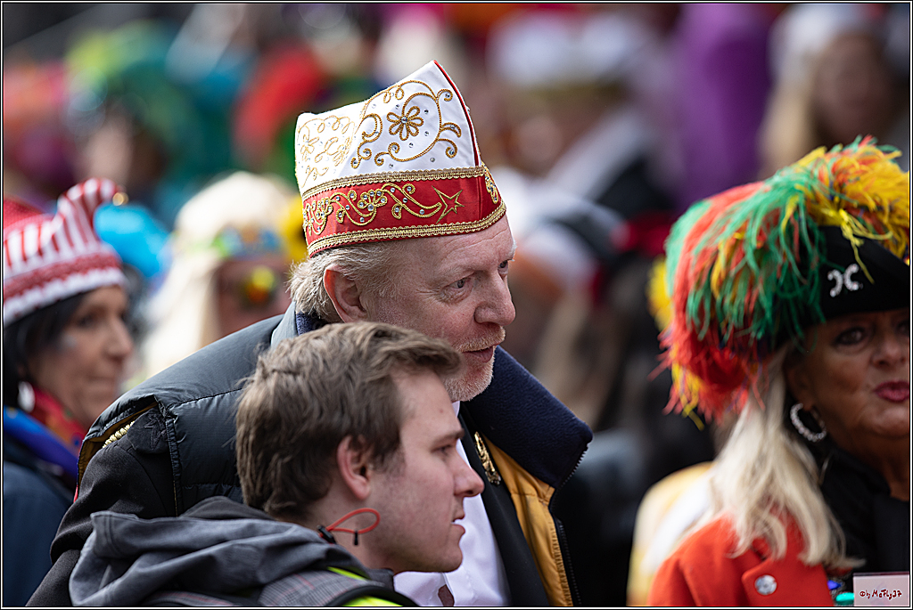1.Stassenbahnsitzung Rosenmontagszug 2023 - Club Einundfünfzig; Koeln, 20.02.2023
