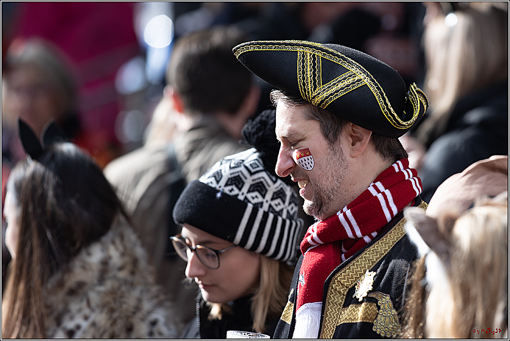 1.Stassenbahnsitzung Rosenmontagszug 2023 - Club Einundfünfzig; Koeln, 20.02.2023