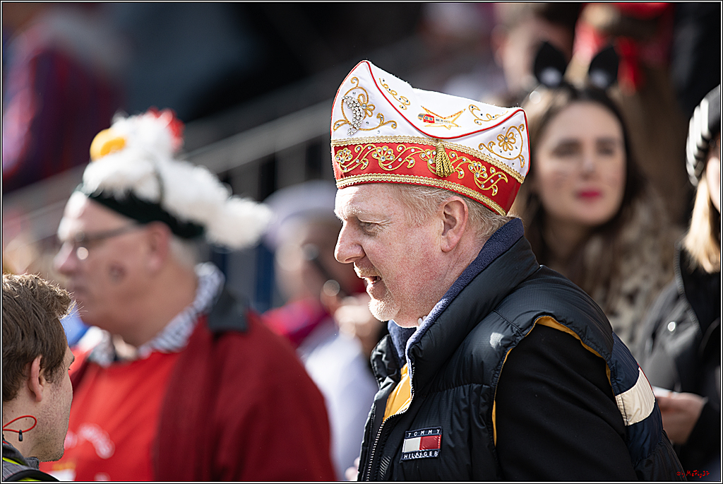 1.Stassenbahnsitzung Rosenmontagszug 2023 - Club Einundfünfzig; Koeln, 20.02.2023