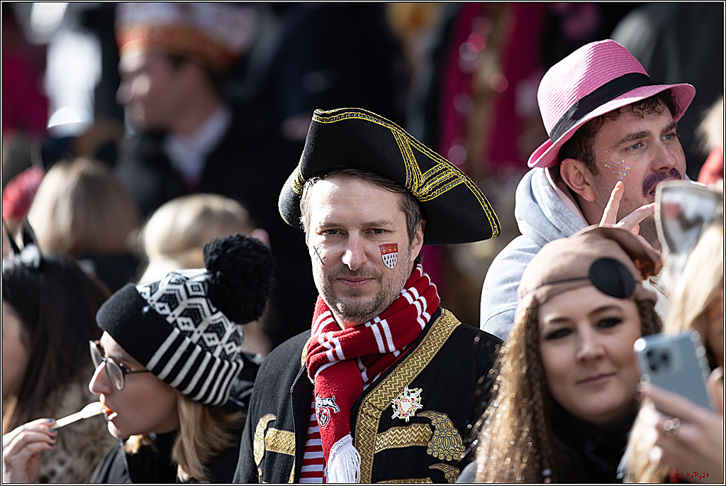 1.Stassenbahnsitzung Rosenmontagszug 2023 - Club Einundfünfzig; Koeln, 20.02.2023