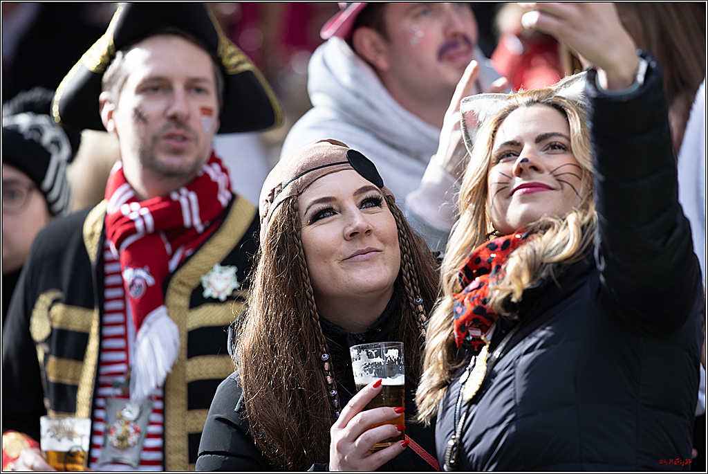 1.Stassenbahnsitzung Rosenmontagszug 2023 - Club Einundfünfzig; Koeln, 20.02.2023