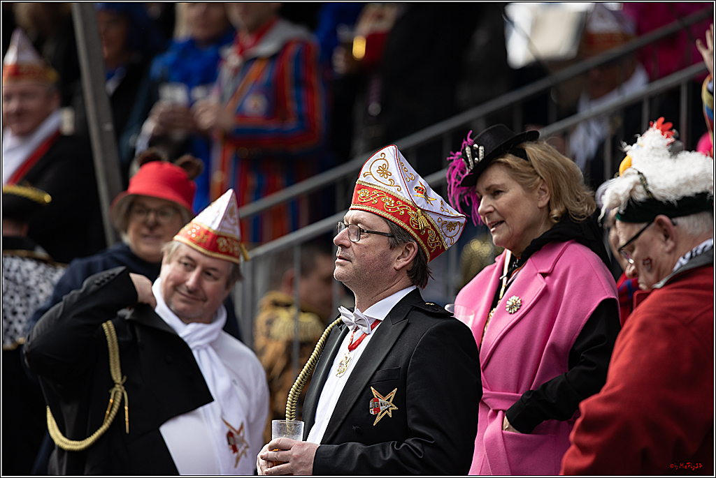 1.Stassenbahnsitzung Rosenmontagszug 2023 - Club Einundfünfzig; Koeln, 20.02.2023
