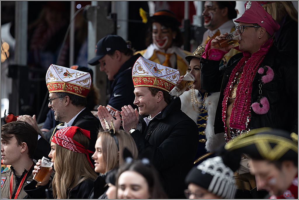 1.Stassenbahnsitzung Rosenmontagszug 2023 - Club Einundfünfzig; Koeln, 20.02.2023