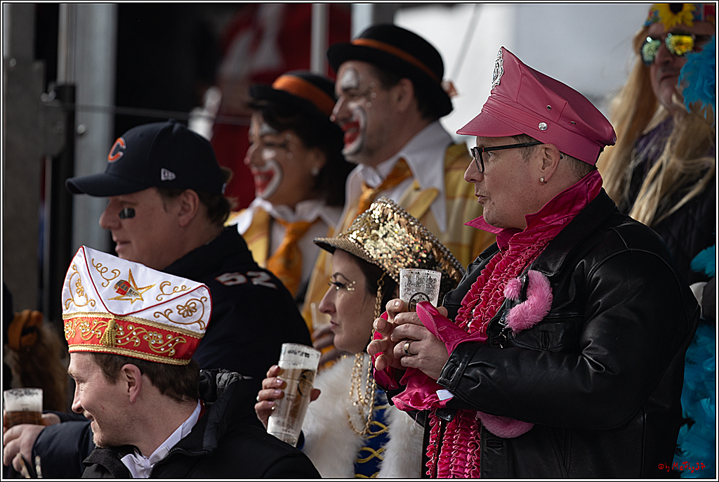 1.Stassenbahnsitzung Rosenmontagszug 2023 - Club Einundfünfzig; Koeln, 20.02.2023