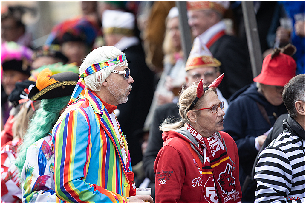 1.Stassenbahnsitzung Rosenmontagszug 2023 - Club Einundfünfzig; Koeln, 20.02.2023