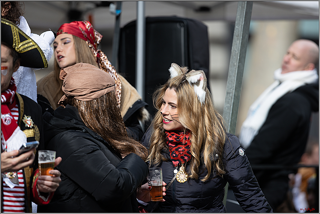 1.Stassenbahnsitzung Rosenmontagszug 2023 - Club Einundfünfzig; Koeln, 20.02.2023