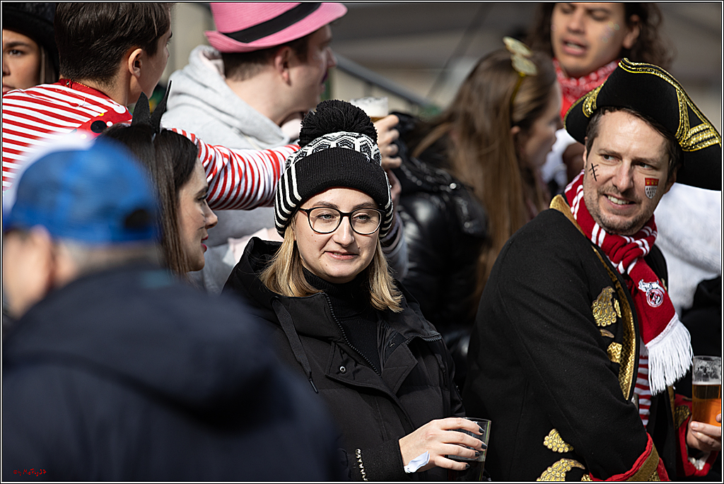 1.Stassenbahnsitzung Rosenmontagszug 2023 - Club Einundfünfzig; Koeln, 20.02.2023