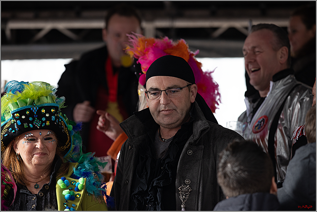 1.Stassenbahnsitzung Rosenmontagszug 2023 - Club Einundfünfzig; Koeln, 20.02.2023