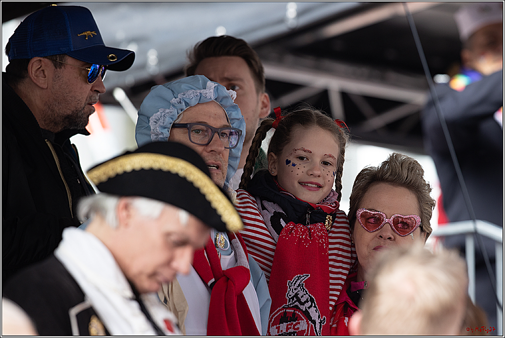 1.Stassenbahnsitzung Rosenmontagszug 2023 - Club Einundfünfzig; Koeln, 20.02.2023