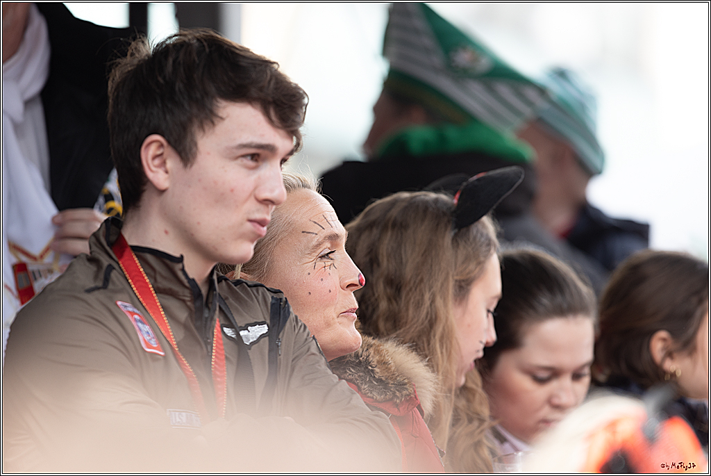 1.Stassenbahnsitzung Rosenmontagszug 2023 - Club Einundfünfzig; Koeln, 20.02.2023