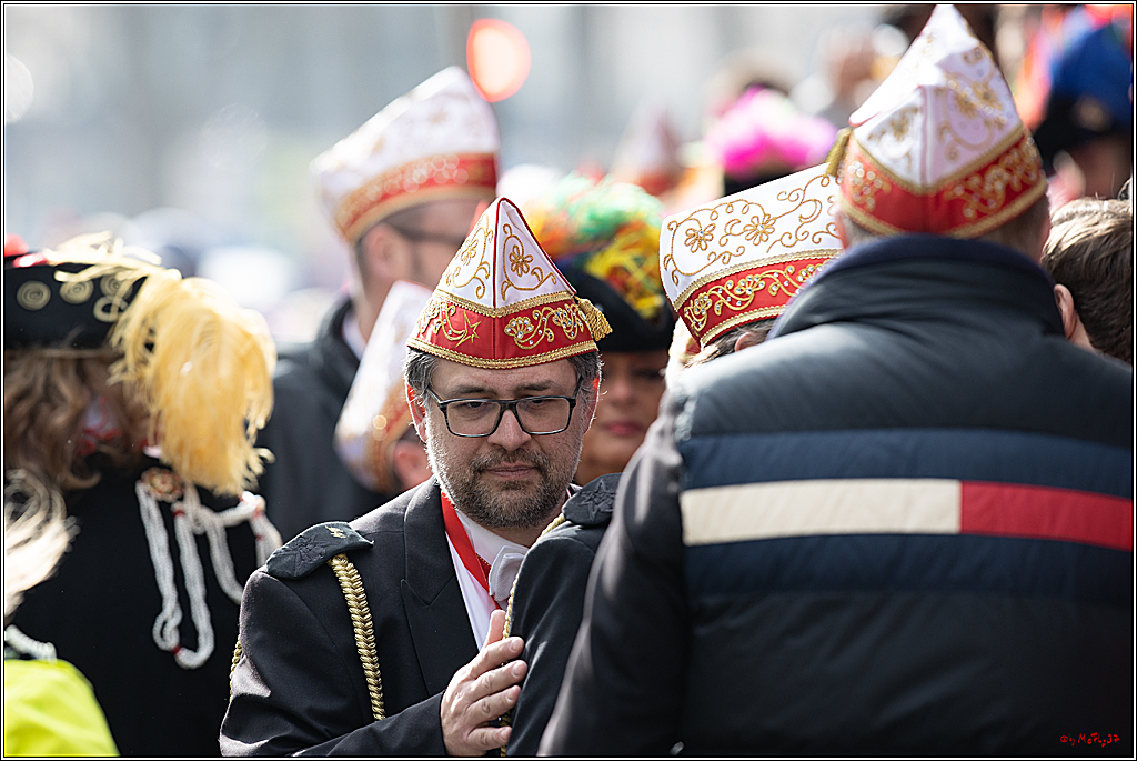 1.Stassenbahnsitzung Rosenmontagszug 2023 - Club Einundfünfzig; Koeln, 20.02.2023
