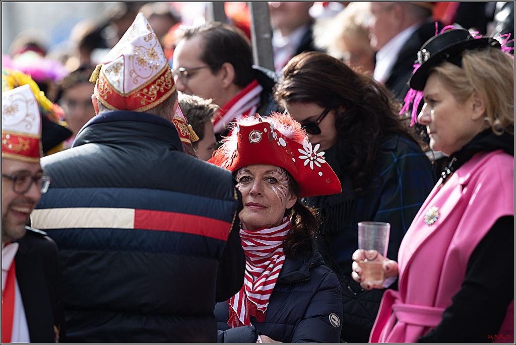 1.Stassenbahnsitzung Rosenmontagszug 2023 - Club Einundfünfzig; Koeln, 20.02.2023
