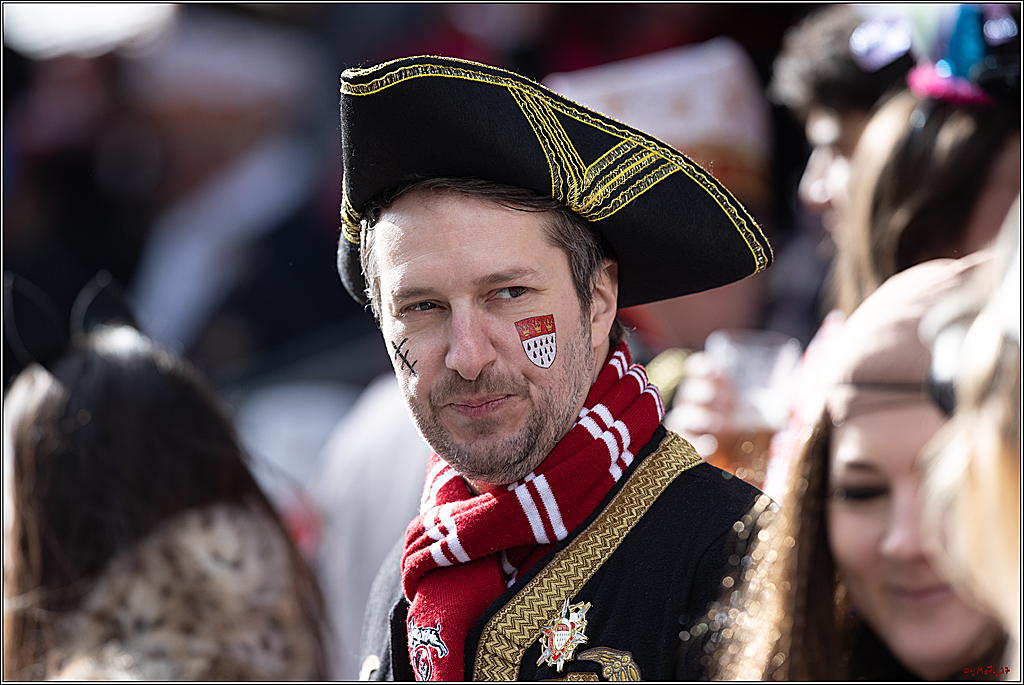 1.Stassenbahnsitzung Rosenmontagszug 2023 - Club Einundfünfzig; Koeln, 20.02.2023