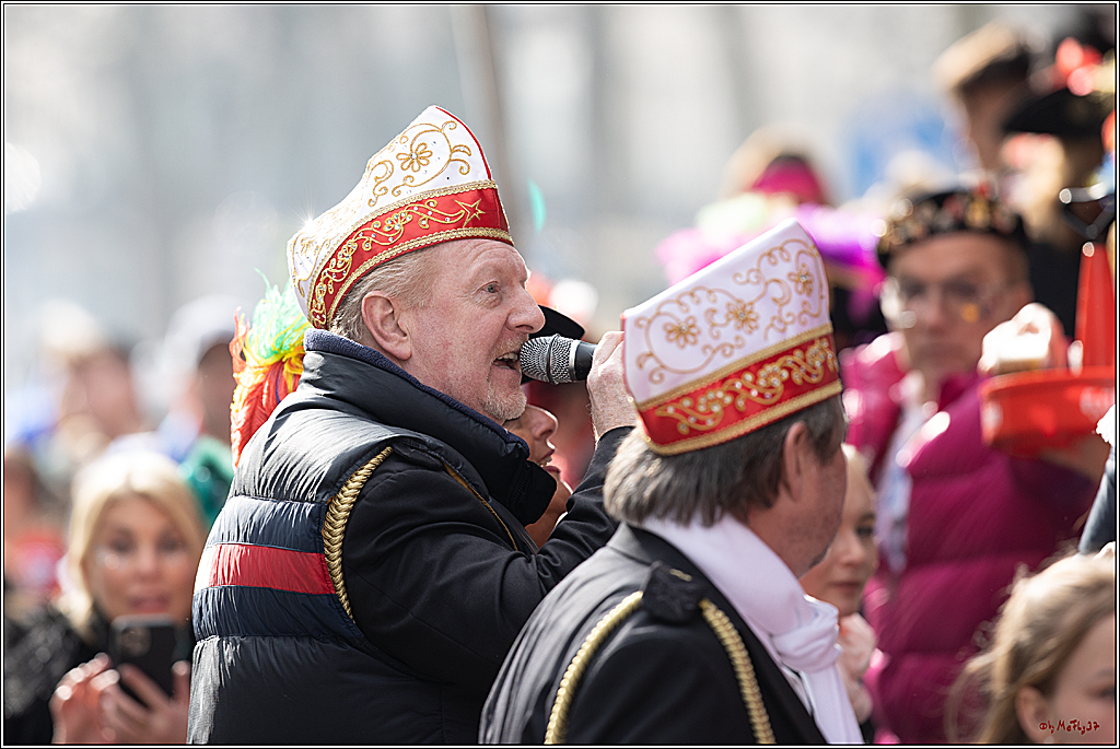 1.Stassenbahnsitzung Rosenmontagszug 2023 - Club Einundfünfzig; Koeln, 20.02.2023