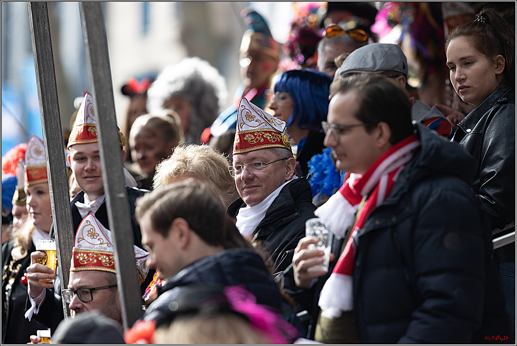 1.Stassenbahnsitzung Rosenmontagszug 2023 - Club Einundfünfzig; Koeln, 20.02.2023