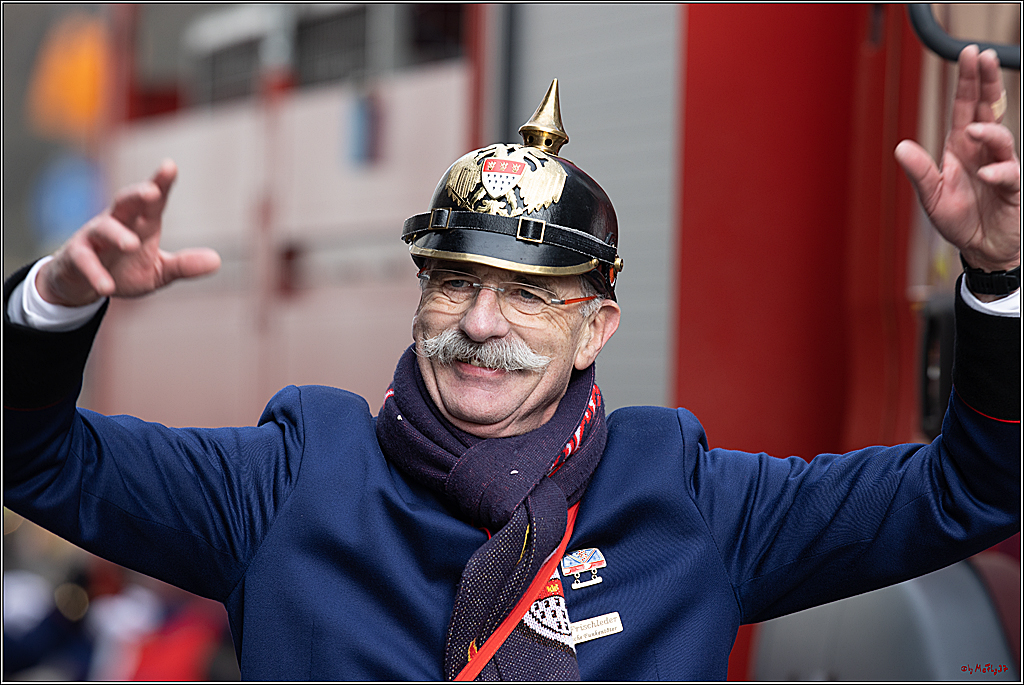 1.Stassenbahnsitzung Rosenmontagszug 2023 - Club Einundfünfzig; Koeln, 20.02.2023