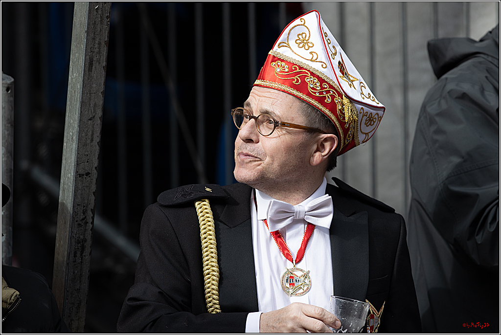 1.Stassenbahnsitzung Rosenmontagszug 2023 - Club Einundfünfzig; Koeln, 20.02.2023