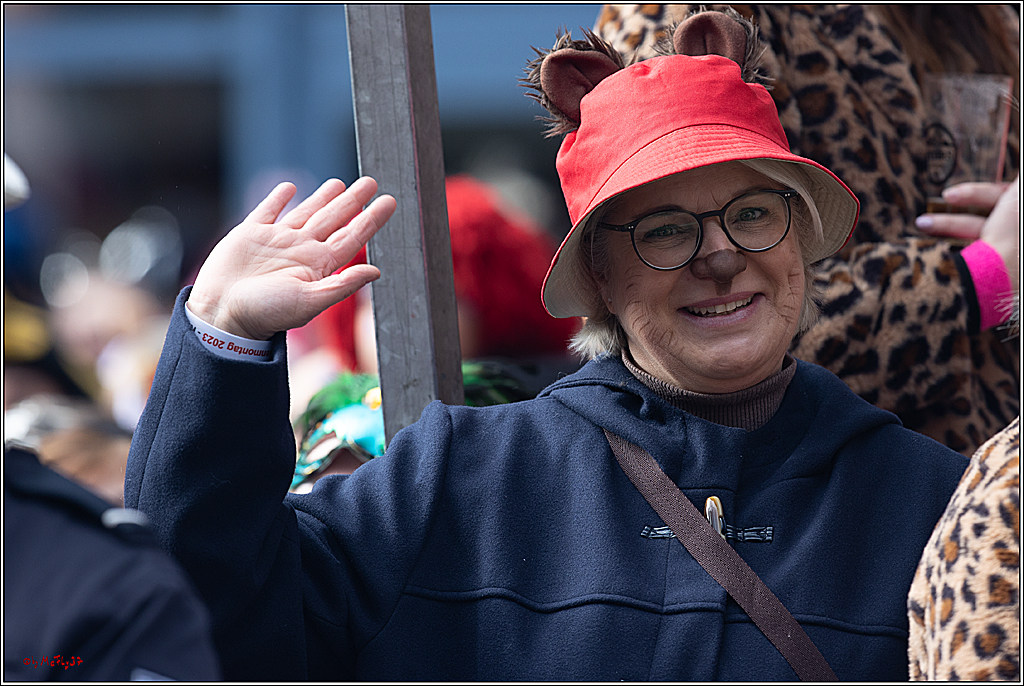 1.Stassenbahnsitzung Rosenmontagszug 2023 - Club Einundfünfzig; Koeln, 20.02.2023