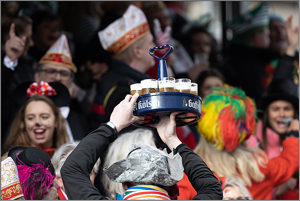 1.Stassenbahnsitzung Rosenmontagszug 2023 - Club Einundfünfzig; Koeln, 20.02.2023