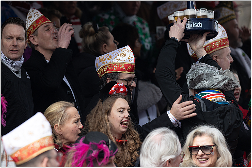 1.Stassenbahnsitzung Rosenmontagszug 2023 - Club Einundfünfzig; Koeln, 20.02.2023