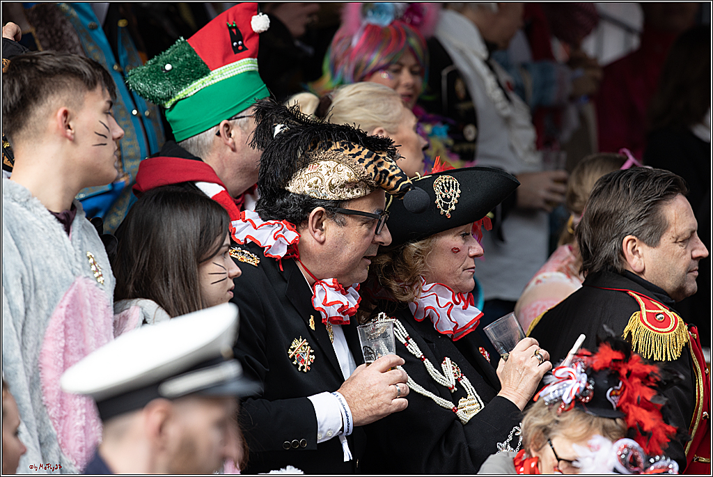 1.Stassenbahnsitzung Rosenmontagszug 2023 - Club Einundfünfzig; Koeln, 20.02.2023