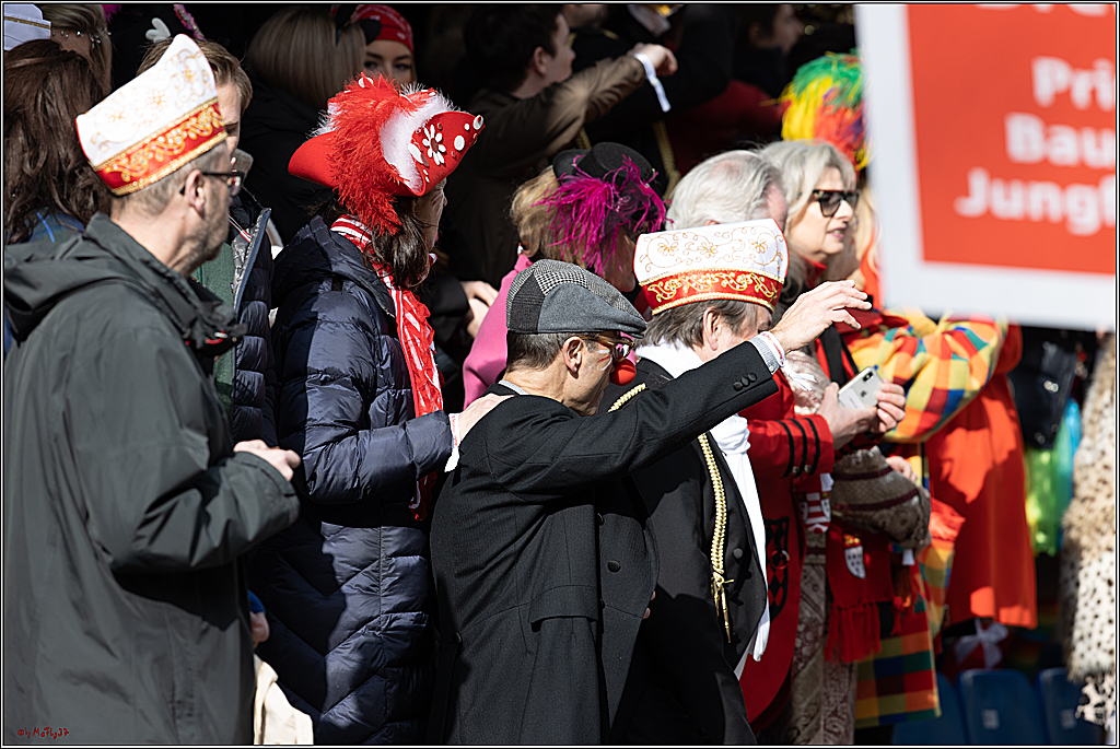 1.Stassenbahnsitzung Rosenmontagszug 2023 - Club Einundfünfzig; Koeln, 20.02.2023