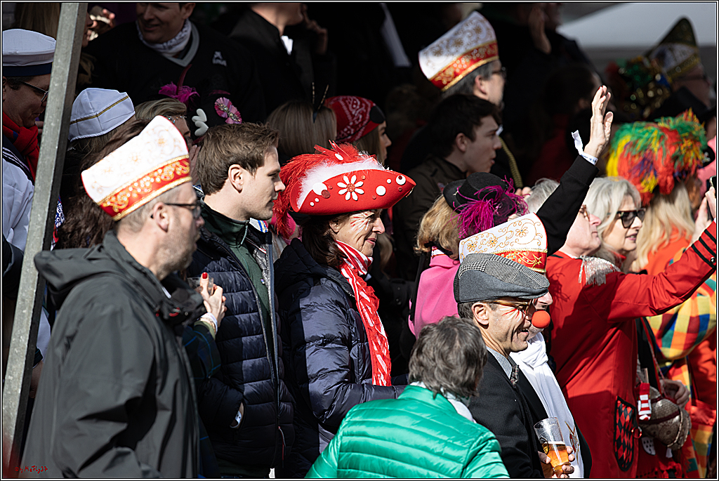 1.Stassenbahnsitzung Rosenmontagszug 2023 - Club Einundfünfzig; Koeln, 20.02.2023