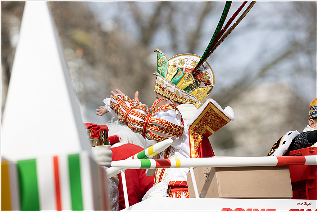 1.Stassenbahnsitzung Rosenmontagszug 2023 - Club Einundfünfzig; Koeln, 20.02.2023
