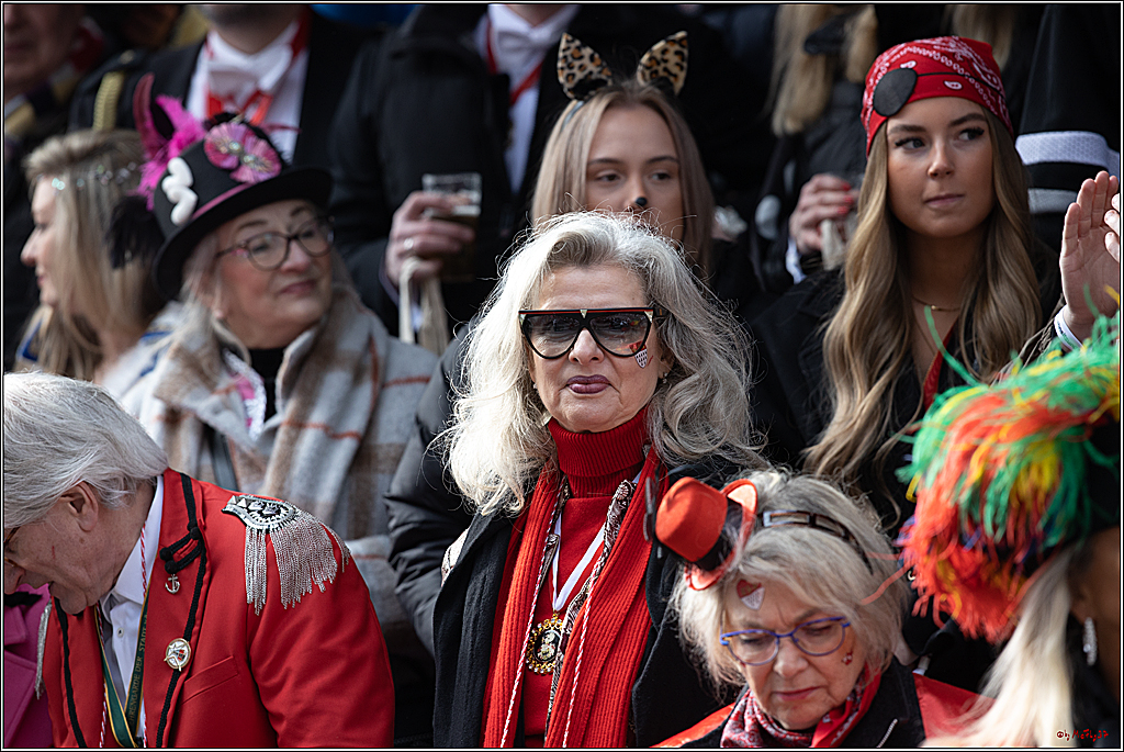 1.Stassenbahnsitzung Rosenmontagszug 2023 - Club Einundfünfzig; Koeln, 20.02.2023