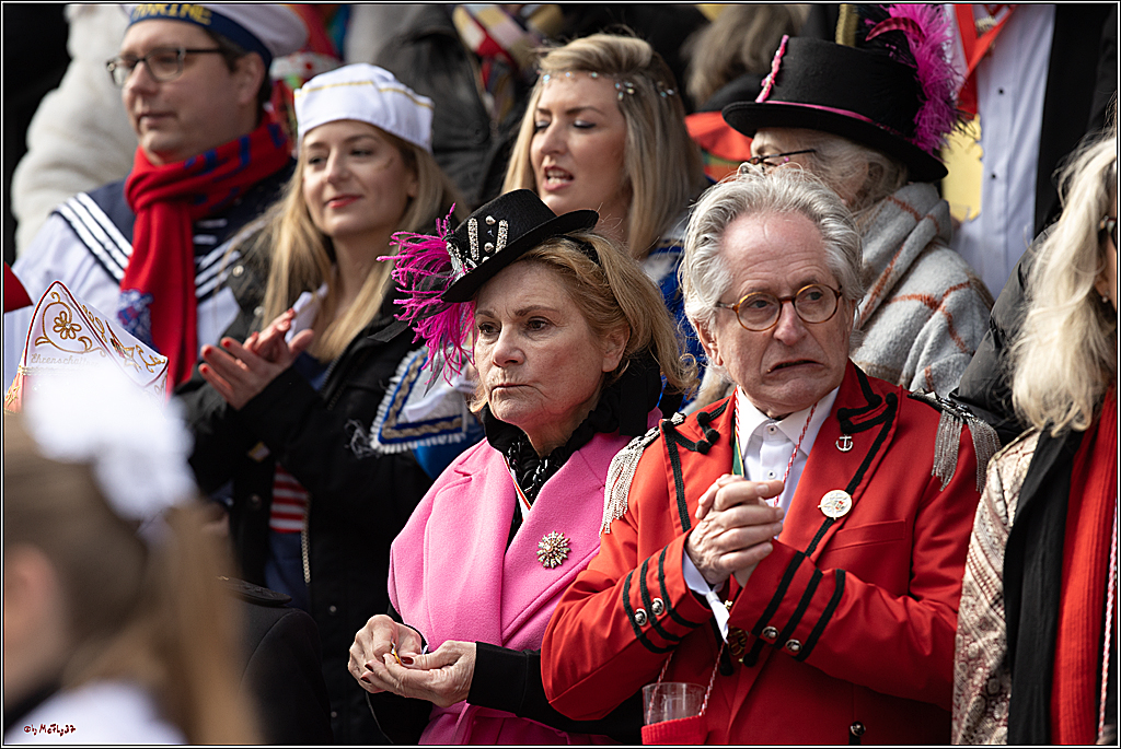 1.Stassenbahnsitzung Rosenmontagszug 2023 - Club Einundfünfzig; Koeln, 20.02.2023