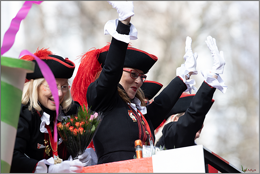 1.Stassenbahnsitzung Rosenmontagszug 2023 - Club Einundfünfzig; Koeln, 20.02.2023