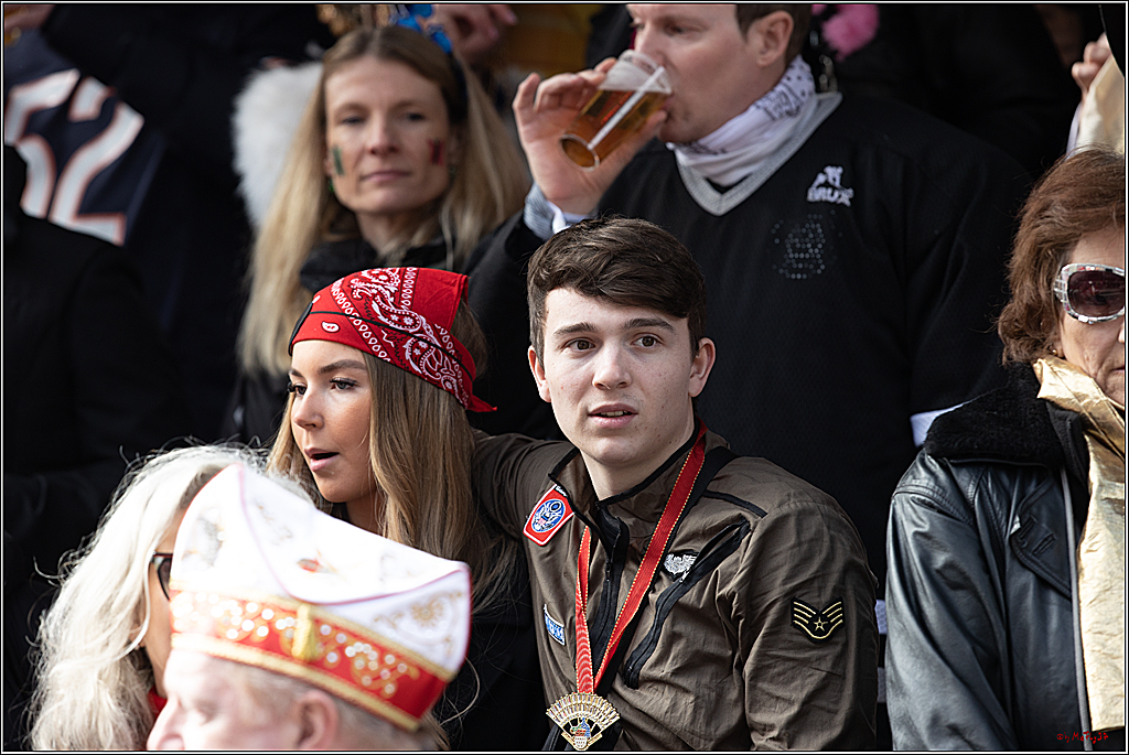 1.Stassenbahnsitzung Rosenmontagszug 2023 - Club Einundfünfzig; Koeln, 20.02.2023